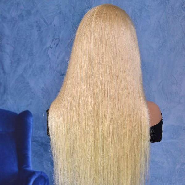 Blonde Lace Front Wigs Human Hair 613 Straight Frontal Wigs 180%